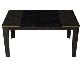 Söögilaud Kalune Design Veyron, must/kuldne price and information | Kitchen tables, dining tables | hansapost.ee