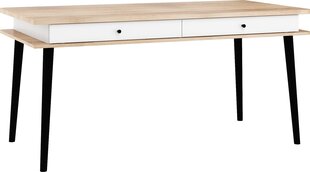 Laud Meblocross Dolce Dol-19, tamme värv/must price and information | Kitchen tables, dining tables | hansapost.ee