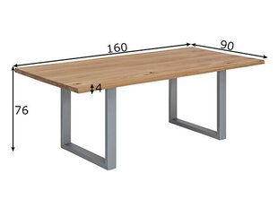 Oбеденный стол Tische 90x160 см, дуб цена и информация | SIT Möbel Мебель и домашний интерьер | hansapost.ee