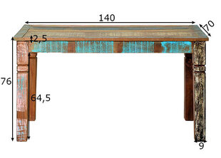 Oбеденный стол Riverboat 140x70 см цена и информация | Кухонные и обеденные столы | hansapost.ee