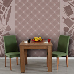 Стол обеденный Kalune Design Single, коричневый цена и информация | Кухонные и обеденные столы | hansapost.ee