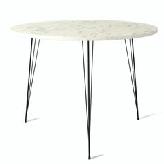 Laud Kalune Design Sandalf, valge / must price and information | Kitchen tables, dining tables | hansapost.ee