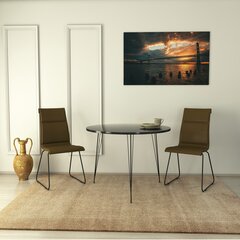 Стол Kalune Design Sandalf, черный цена и информация | Кухонные и обеденные столы | hansapost.ee