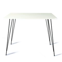 Laud Kalune Design Sandalf Square, valge price and information | Kitchen tables, dining tables | hansapost.ee