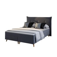 Кровать Satli I, 160x200 см, серая цена и информация | Кровати | hansapost.ee