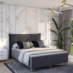 Кровать Satli I, 180x200 см, серая цена и информация | Кровати | hansapost.ee