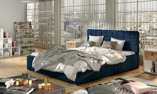 Кровать Grand MD, 140x200 см, синяя цена и информация | Кровати | hansapost.ee