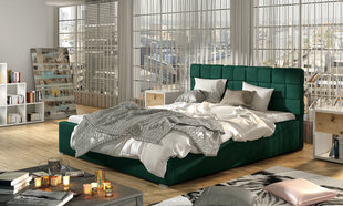 Кровать Grand MD, 160x200 см, зеленая цена и информация | Кровати | hansapost.ee