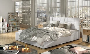 Кровать Grand MD, 200x200 см, белая цена и информация | Кровати | hansapost.ee