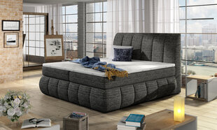 Кровать Vincenzo, 140х200 см, темно-серая цена и информация | Кровати | hansapost.ee