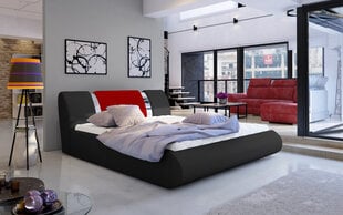 Кровать Flavio, 140x200 см, черная цена и информация | Кровати | hansapost.ee