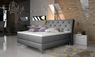 Кровать Eltap Adel, 180x200 см, серый цвет цена и информация | Кровати | hansapost.ee