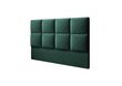 Voodipeats Mazzini Sofas Begonia 200 cm, roheline hind ja info | Voodid | hansapost.ee