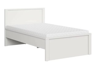 Voodi BRW Kaspian T 120x200cm, valge hind ja info | Black Red White Outlet - lõpumüük | hansapost.ee