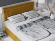 Voodi Mazzini Beds Yucca 140x200 cm, kollane hind ja info | Voodid | hansapost.ee