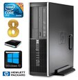 HP 8100 Elite SFF i5-650 8GB 1TB DVD WIN10 [refurbished]