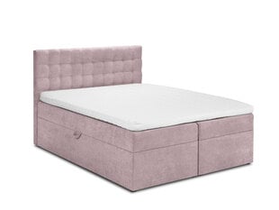 Кровать Mazzini Beds Jade 160x200 см, розовая цена и информация | Кровати | hansapost.ee