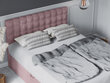 Voodi Mazzini Beds Jade 160x200 cm, roosa hind ja info | Voodid | hansapost.ee