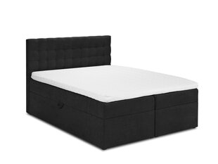 Кровать Mazzini Beds Jade 140x200 см, черная цена и информация | Кровати | hansapost.ee