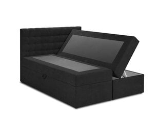 Кровать Mazzini Beds Jade 160x200 см, черная цена и информация | Кровати | hansapost.ee