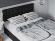 Voodi Mazzini Beds Jade 180x200 cm, must цена и информация | Voodid | hansapost.ee
