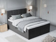 Voodi Mazzini Beds Mimicry 140x200 cm, tumehall hind ja info | Voodid | hansapost.ee