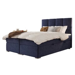 Кровать Selsey Erlar 140x200 см, темно-синяя цена и информация | Кровати | hansapost.ee
