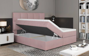 Кровать NORE Glossy 145x200 см, черная цена и информация | Кровати | hansapost.ee