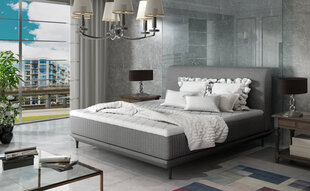 Кровать NORE Asteria 10 160x200 см, серая цена и информация | Кровати | hansapost.ee