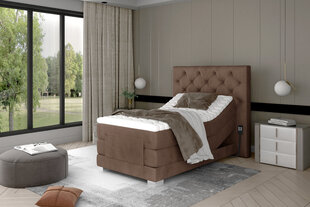 Электрическая кровать NORE Clover 08, 90x200, светло-коричневая цена и информация | Кровати | hansapost.ee