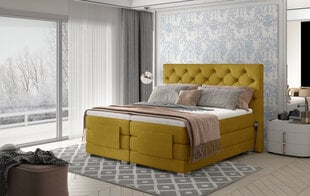 Электрическая кровать NORE Clover 11, 160x200, желтая цена и информация | Кровати | hansapost.ee