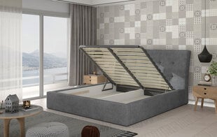 Кровать NORE Inge 05, 140x200 см, серая цена и информация | Кровати | hansapost.ee