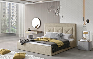 Кровать NORE Cloe 01, 160x200 см, песочного цвета цена и информация | Кровати | hansapost.ee