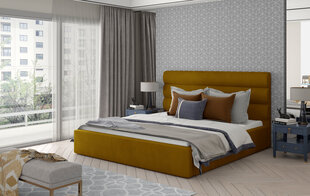 Кровать NORE Caramel 08, 160x200 см, светло-коричневая цена и информация | Кровати | hansapost.ee