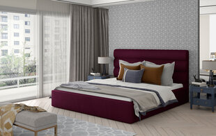 Кровать NORE Caramel 11, 200x200 см, фиолетовая цена и информация | Кровати | hansapost.ee