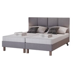Кровать Selsey Dombay 140x200 см с изголовьем, серая цена и информация | Кровати | hansapost.ee