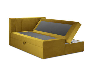 Voodi Mazzini Beds Afra 200x200 cm, kollane hind ja info | Mazzini Beds Mööbel ja sisustuskaubad | hansapost.ee