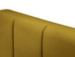 Voodi Mazzini Beds Afra 200x200 cm, kollane hind ja info | Voodid | hansapost.ee