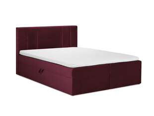 Кровать Mazzini Beds Afra 200x200 см, красная цена и информация | Кровати | hansapost.ee