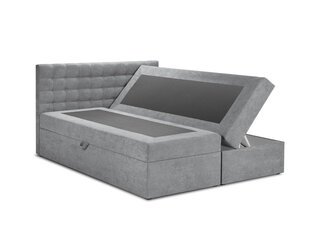Кровать Mazzini Beds Jade 200x200 см, серая цена и информация | Кровати | hansapost.ee
