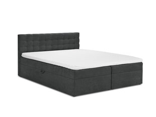 Кровать Mazzini Beds Jade 200x200 см, темно-серая цена и информация | Кровати | hansapost.ee