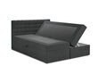 Voodi Mazzini Beds Jade 200x200 cm, tumehall hind ja info | Voodid | hansapost.ee