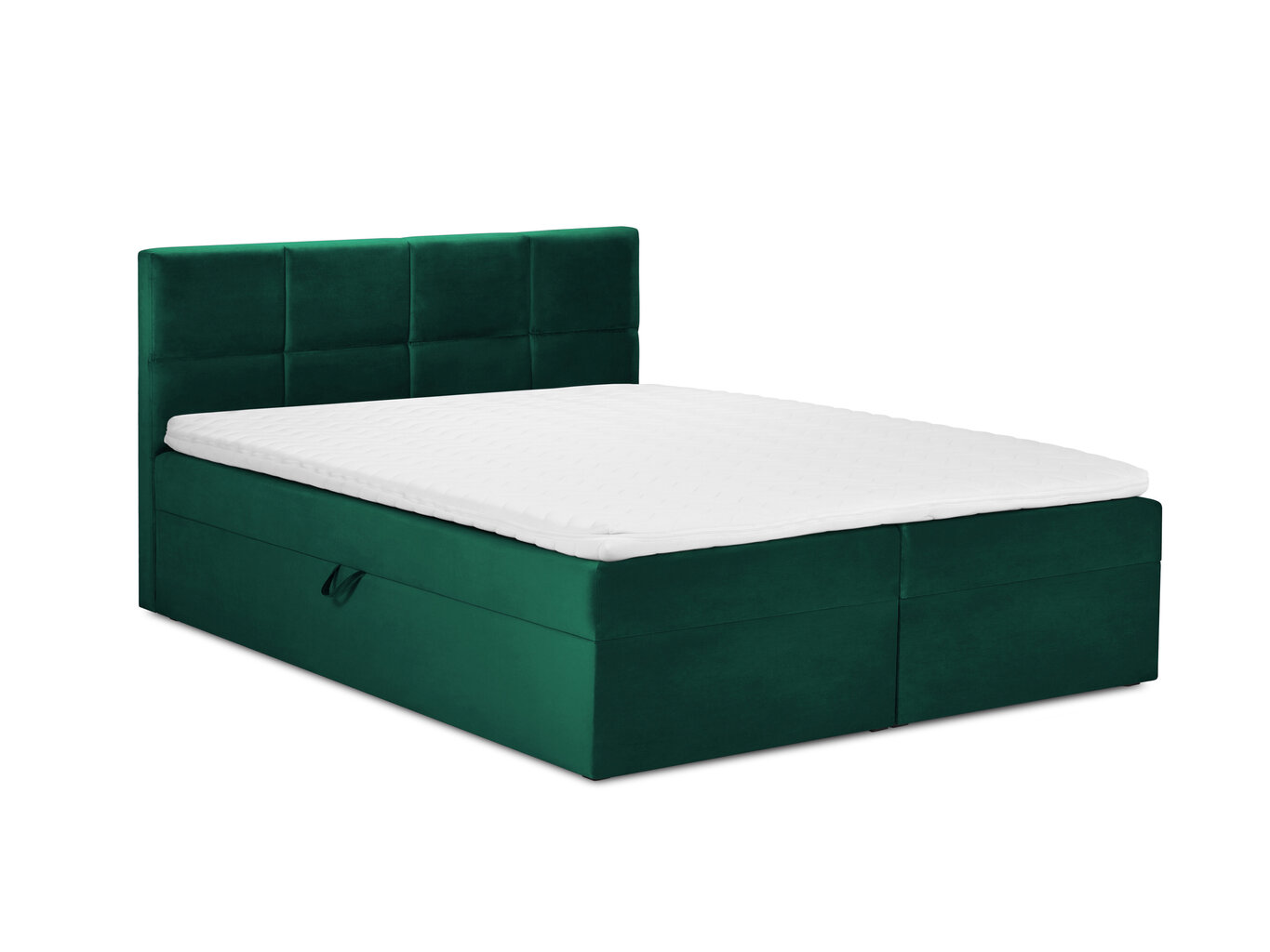 Voodi Mazzini Beds Mimicry 200x200 cm, roheline цена и информация | Voodid | hansapost.ee