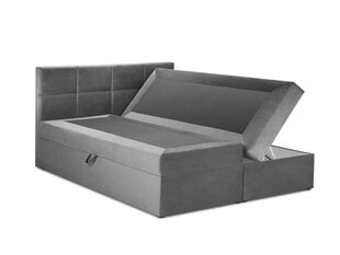Кровать Mazzini Beds Mimicry 200x200 см, серая цена и информация | Кровати | hansapost.ee