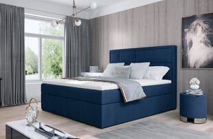 Кровать NORE Meron 14, 140x200 см, синяя цена и информация | Кровати | hansapost.ee
