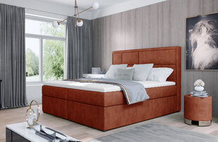 Кровать NORE Meron 04, 160x200 см, оранжевая цена и информация | Кровати | hansapost.ee