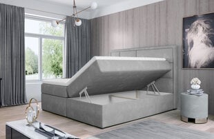 Кровать NORE Meron 20, 160x200 см, серая цена и информация | Кровати | hansapost.ee