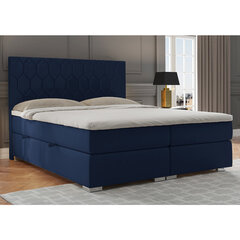 Кровать Selsey Ibella 160x200см, синяя цена и информация | Кровати | hansapost.ee