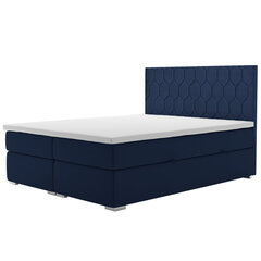 Кровать Selsey Ibella 140x200см, синяя цена и информация | Кровати | hansapost.ee