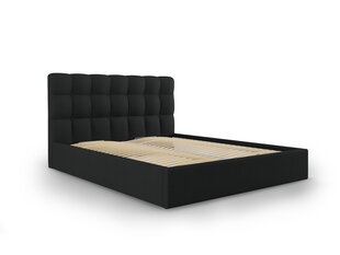 Кровать Mazzini Beds Nerin 6, 160x200 см, черная цена и информация | Кровати | hansapost.ee